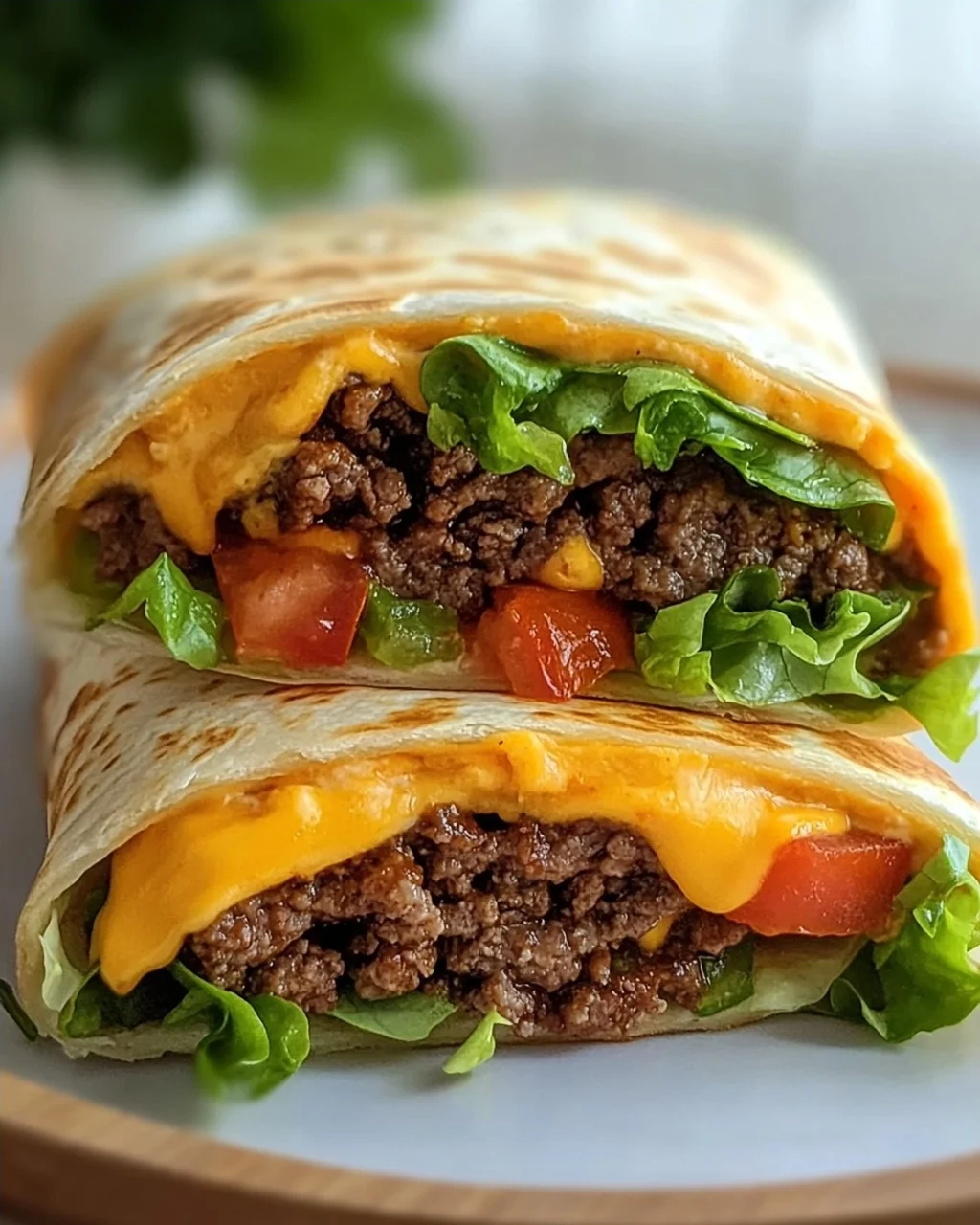 Air Fryer Cheeseburger Wraps: Schnelles Abendessen Rezept!