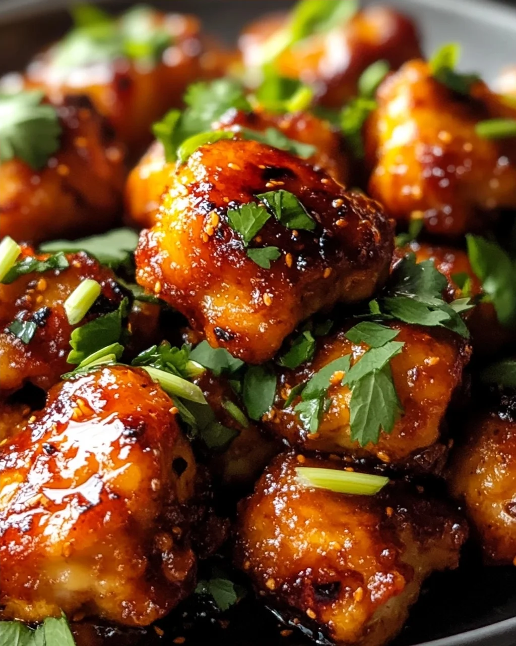 Air Fryer: Süß-scharfe Thai-Hühnchenbissen mit Chili-Glasur