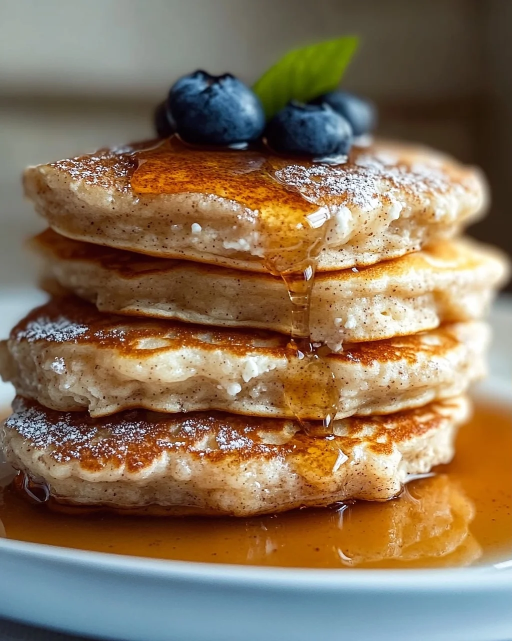 Cottage Cheese Cinnamon Protein Pancakes: Healthy & Delicious!