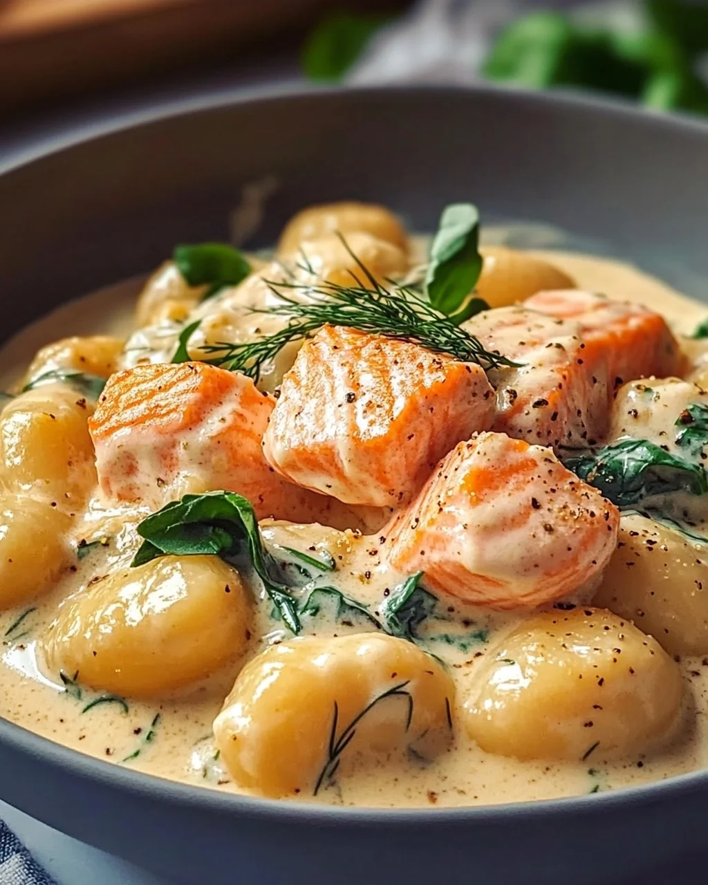 Cremige Lachs Gnocchi: Schnell & unwiderstehlich lecker