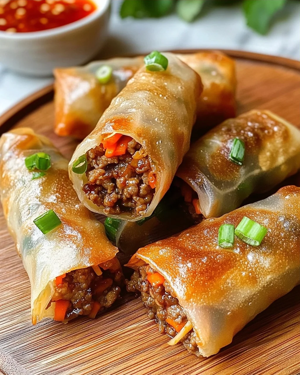 Crispy Frühlingsrollen Aus Dem Airfryer: So lecker!
