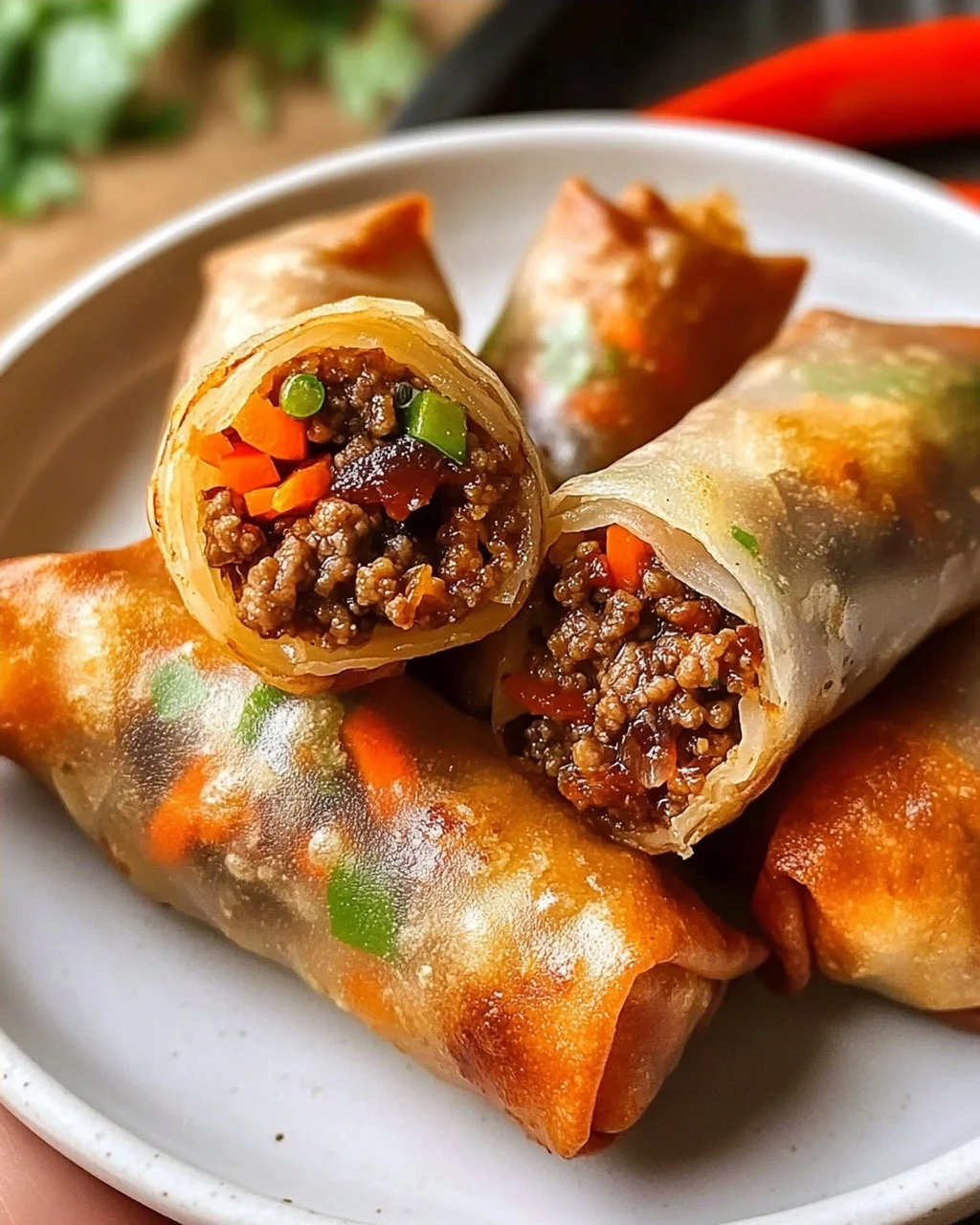 Crispy Frühlingsrollen Aus Dem Airfryer: So lecker!
