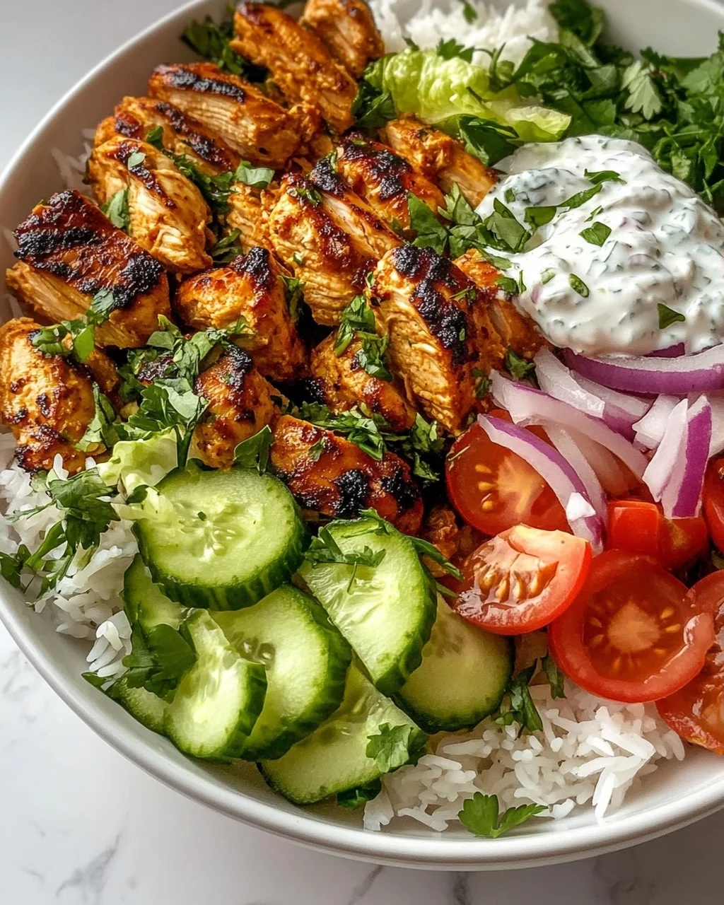 Doner Bowl Mit Hähnchen – Schnell, Lecker & Gesund Genießen!