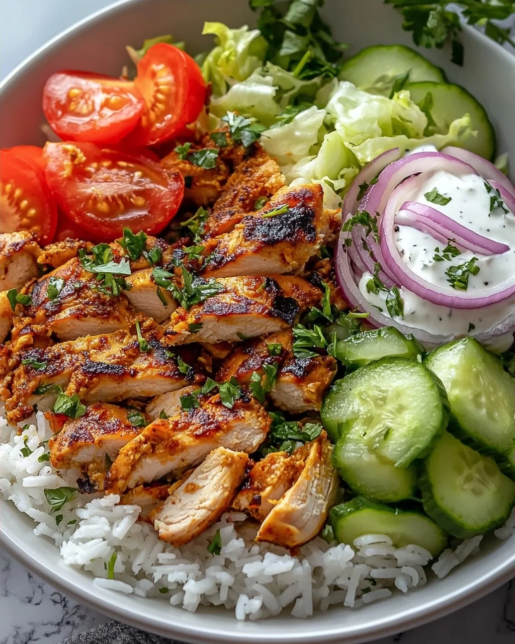Doner Bowl Mit Hähnchen – Schnell, Lecker & Gesund Genießen!