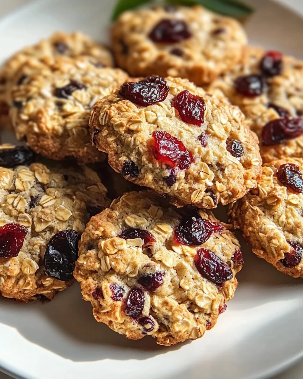 Energie Cookies mit Quark, Hafer und Trockenfrüchten