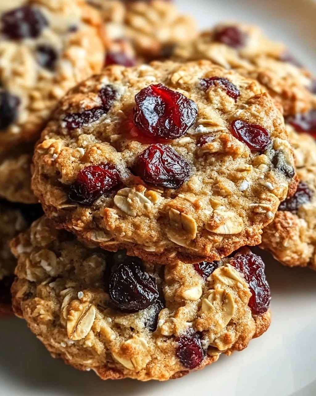 Energie Cookies mit Quark, Hafer und Trockenfrüchten