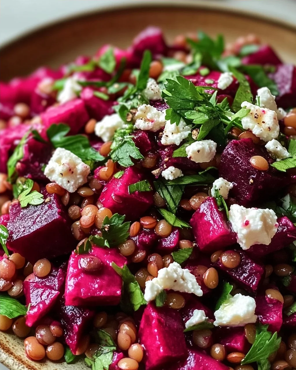 Gesunder Rote Bete Linsen Salat – Lecker und Nährstoffreich!