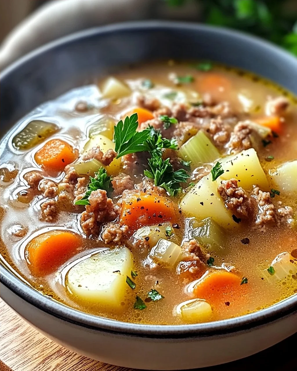 Herzhafte Lumpensuppe