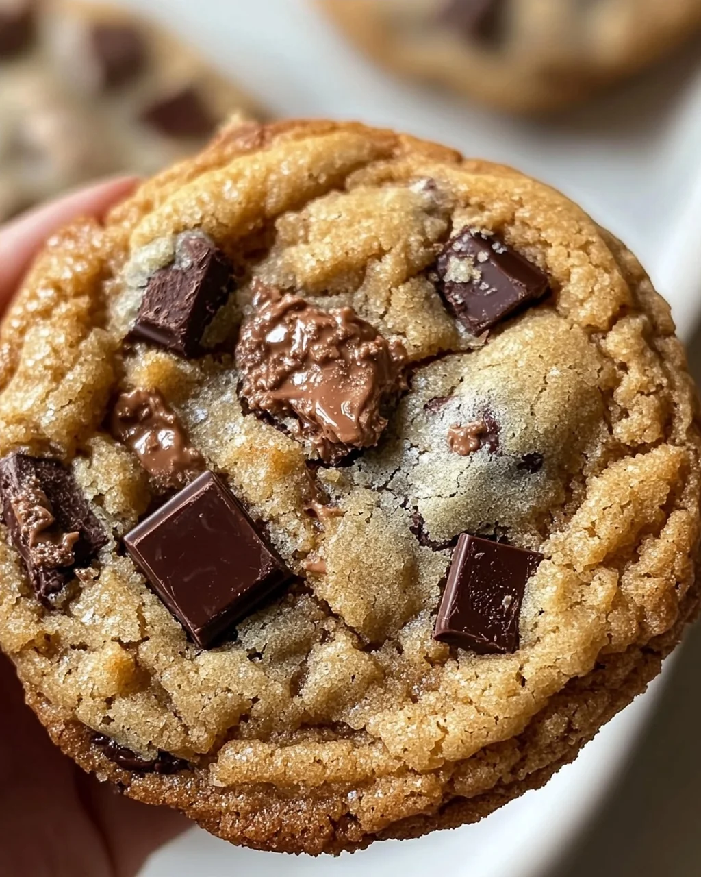 Himmlische Braune Butter Toffee Schoko Chunk Cookies Rezept