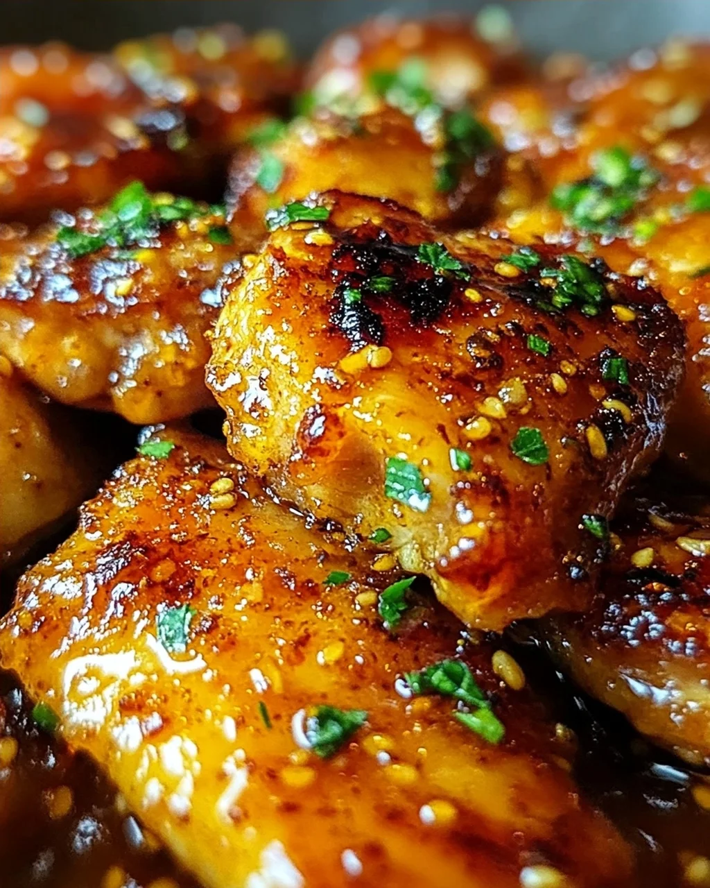 Honig Knoblauch Hühnchen: Schnell & lecker in Min!
