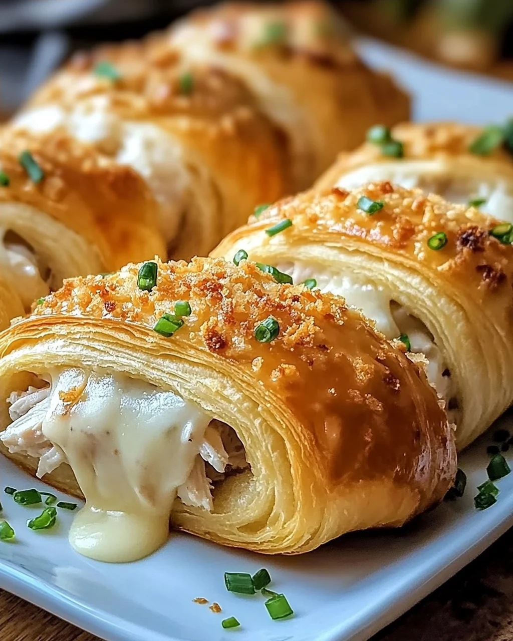 Hühnchenkissen mit Parmesansoße – Einfaches Komfortessen
