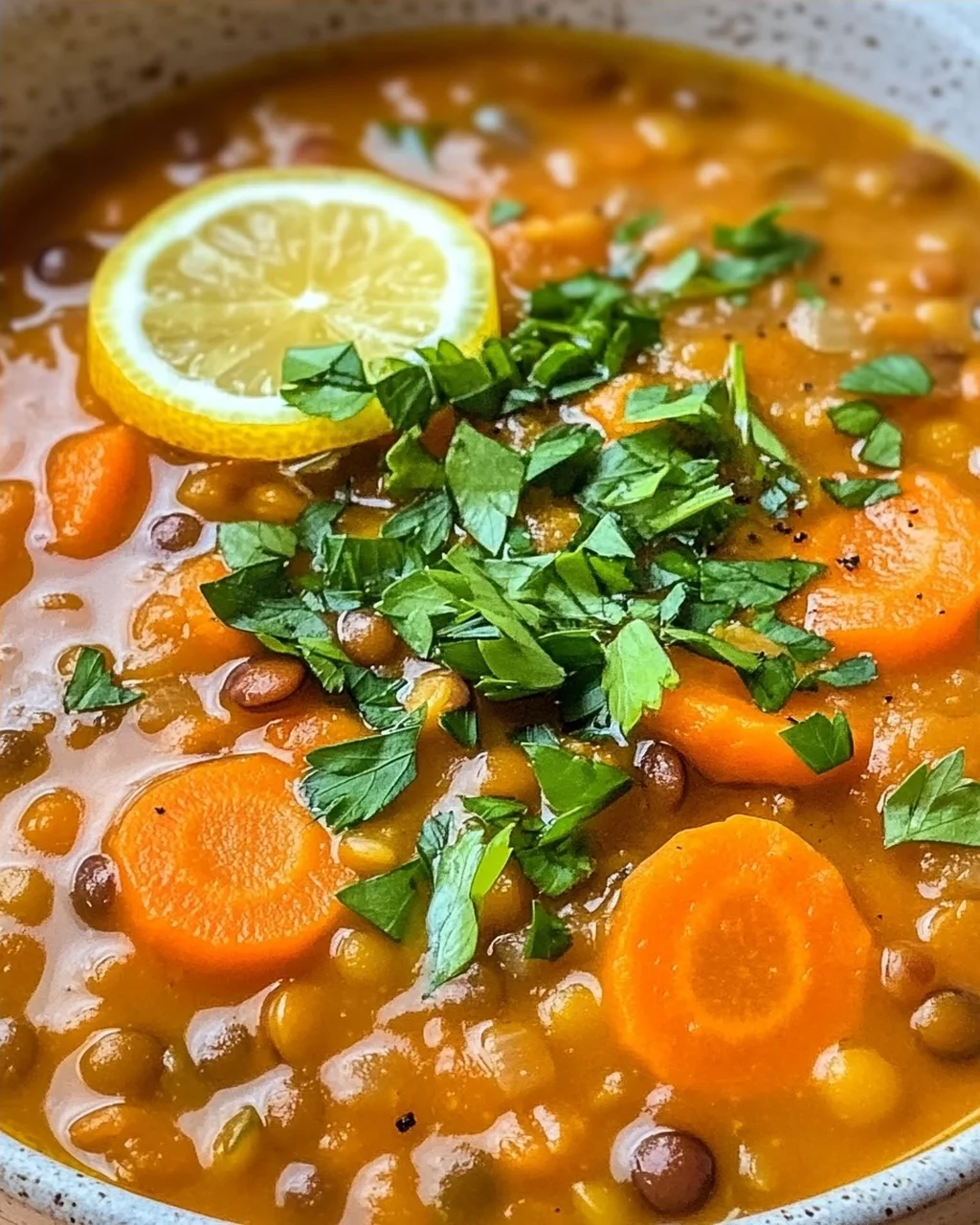 Karotten- und Linsensuppe für kalte Tage
