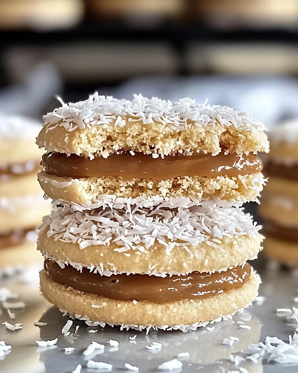 Klassische argentinische Alfajores für Naschkatzen