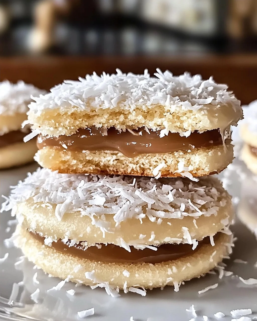 Klassische argentinische Alfajores für Naschkatzen