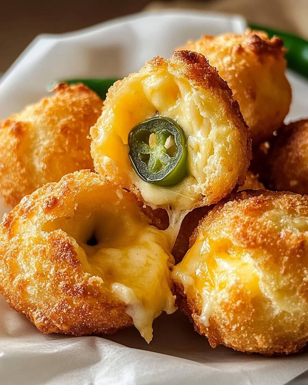 Knusprige Jalapeño Käse-Puffs: Der ultimative Scharfkick!