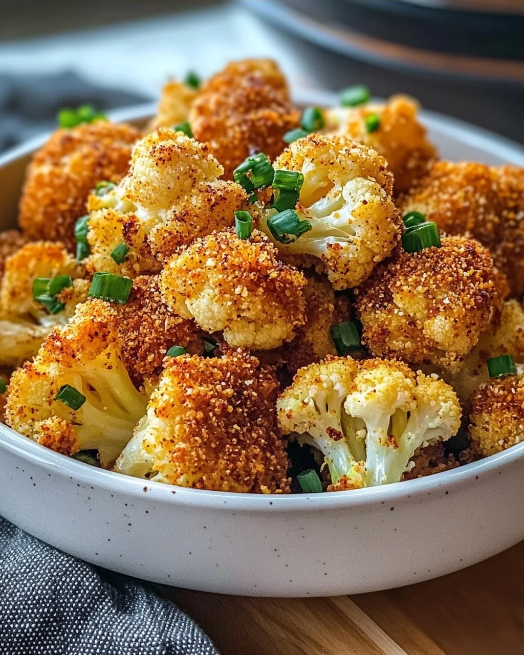 Knuspriger Blumenkohl aus dem Airfryer – Einfaches Rezept!
