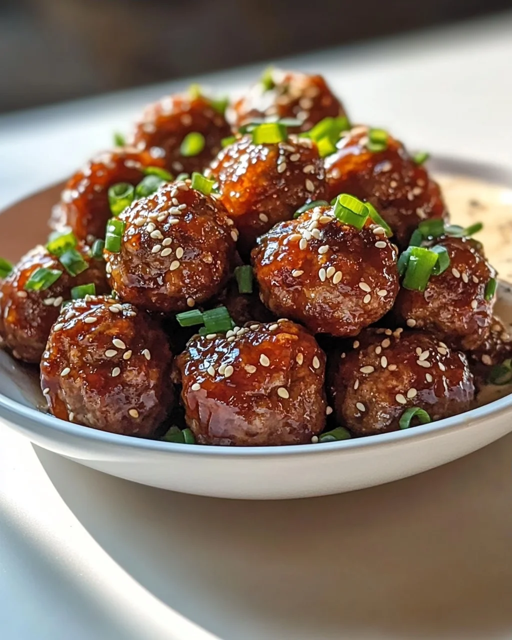 Koreanische BBQ-Frikadellen mit scharfem Mayo-Dip