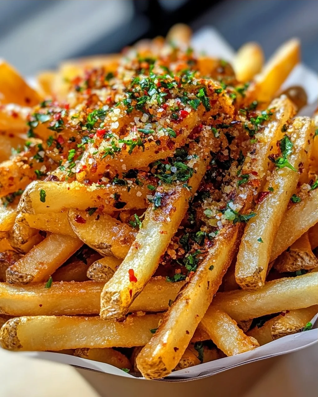 Louisiana Voodoo Fries mit Cajun-Gewürz & Knoblauchbutter