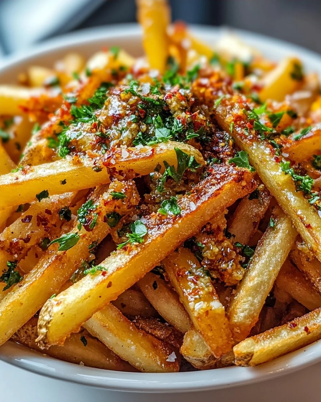 Louisiana Voodoo Fries mit Cajun-Gewürz & Knoblauchbutter