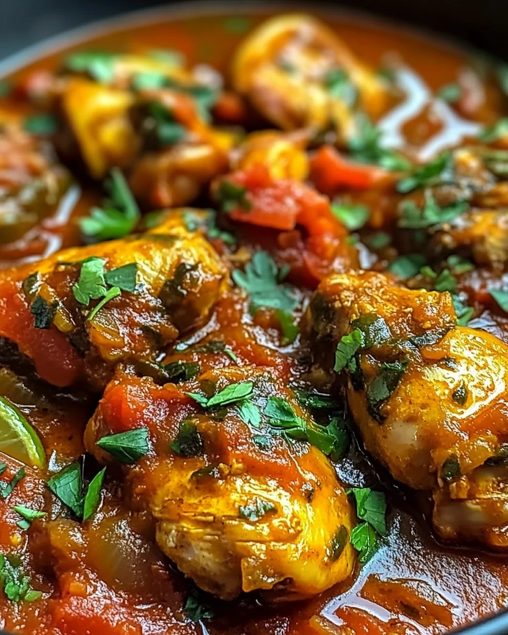 Nigerianisches Hähnchenragout: Herzhaftes Wohlfühlessen