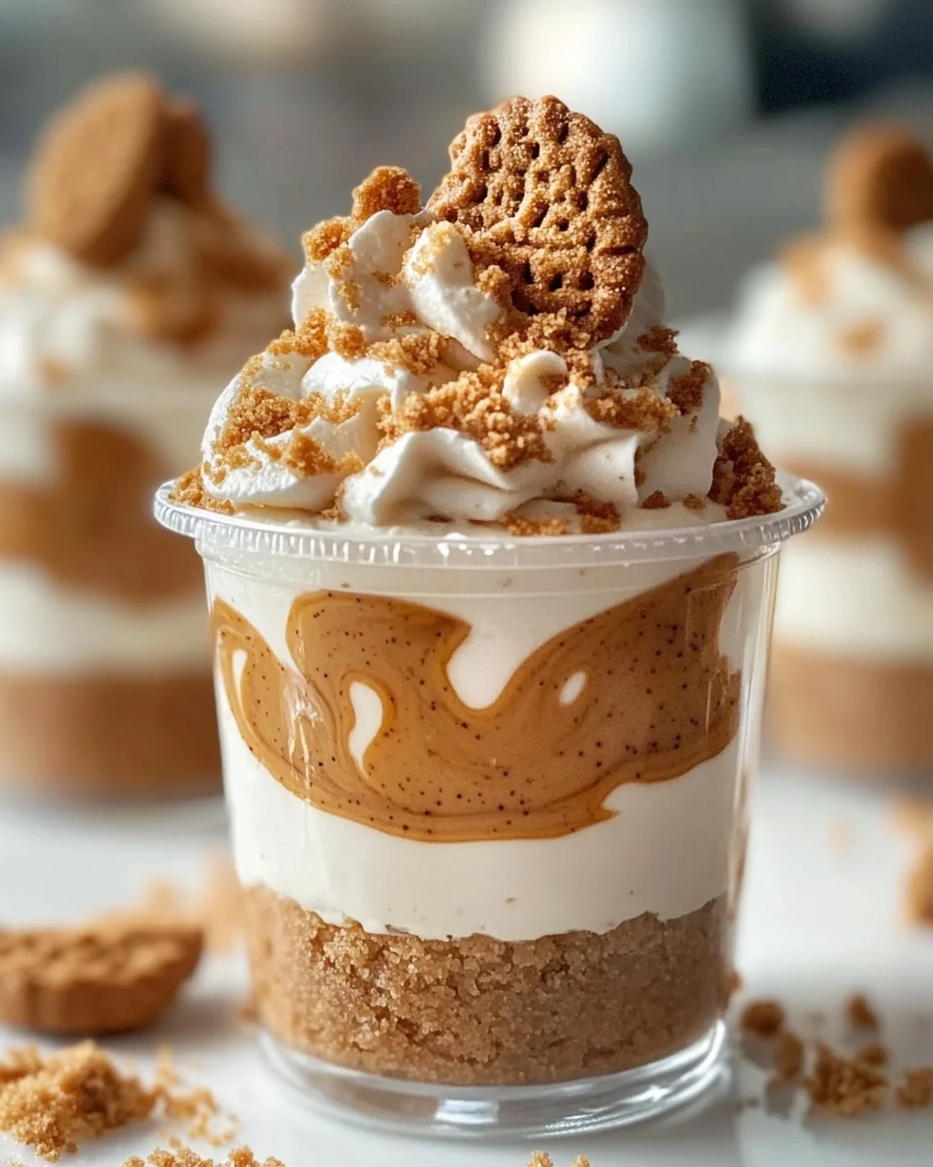 No Bake Biscoff Cheesecake Cups: Dein schneller Genuss!