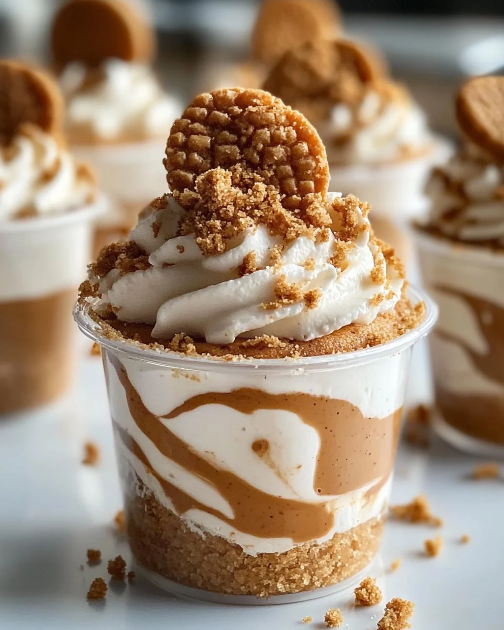 No Bake Biscoff Cheesecake Cups: Dein schneller Genuss!