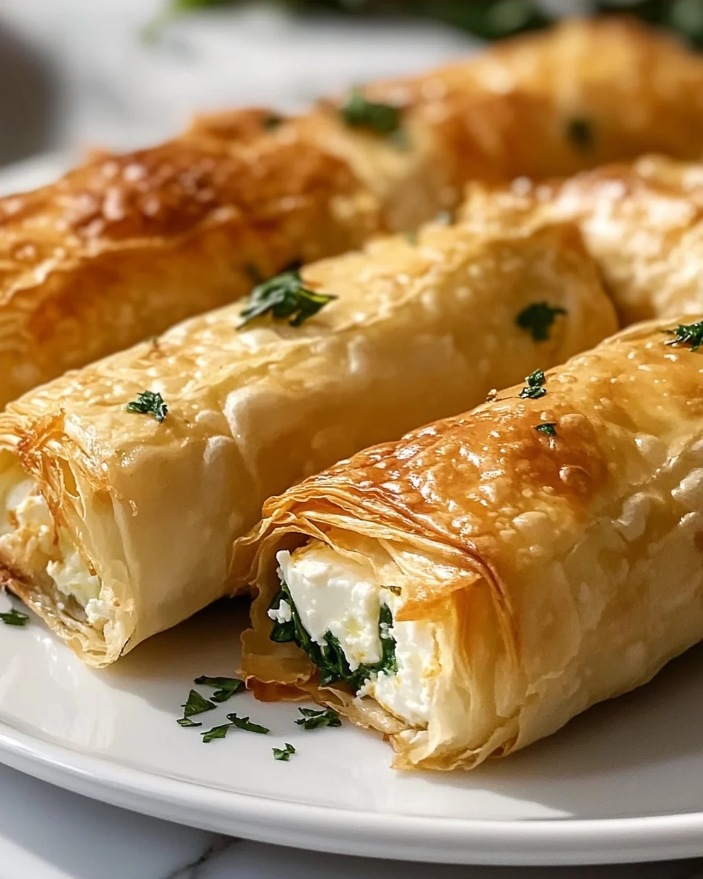 Ofen Feta Röllchen: Einfach, cremig & unwiderstehlich!