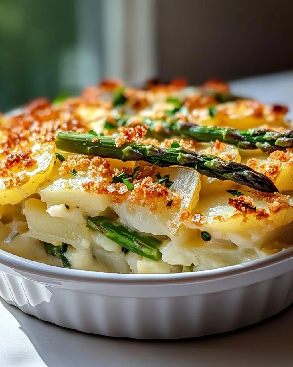 Spargel Kartoffel Auflauf mit Kräutern – Ein Genuss für Feinschmecker!