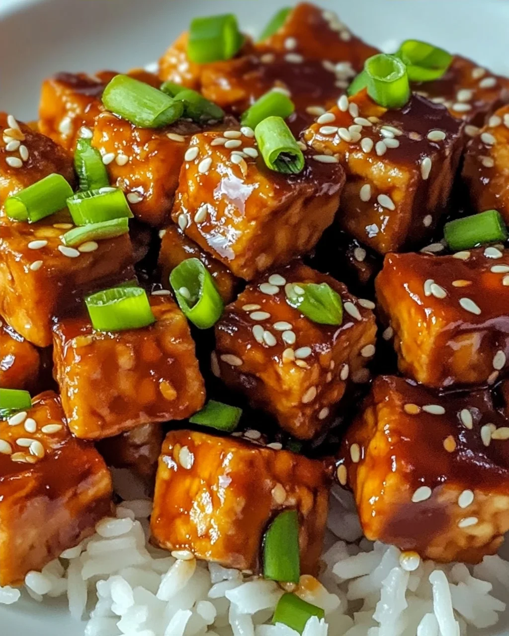 Süßes Chili-Tofu - Kross und voller Geschmack