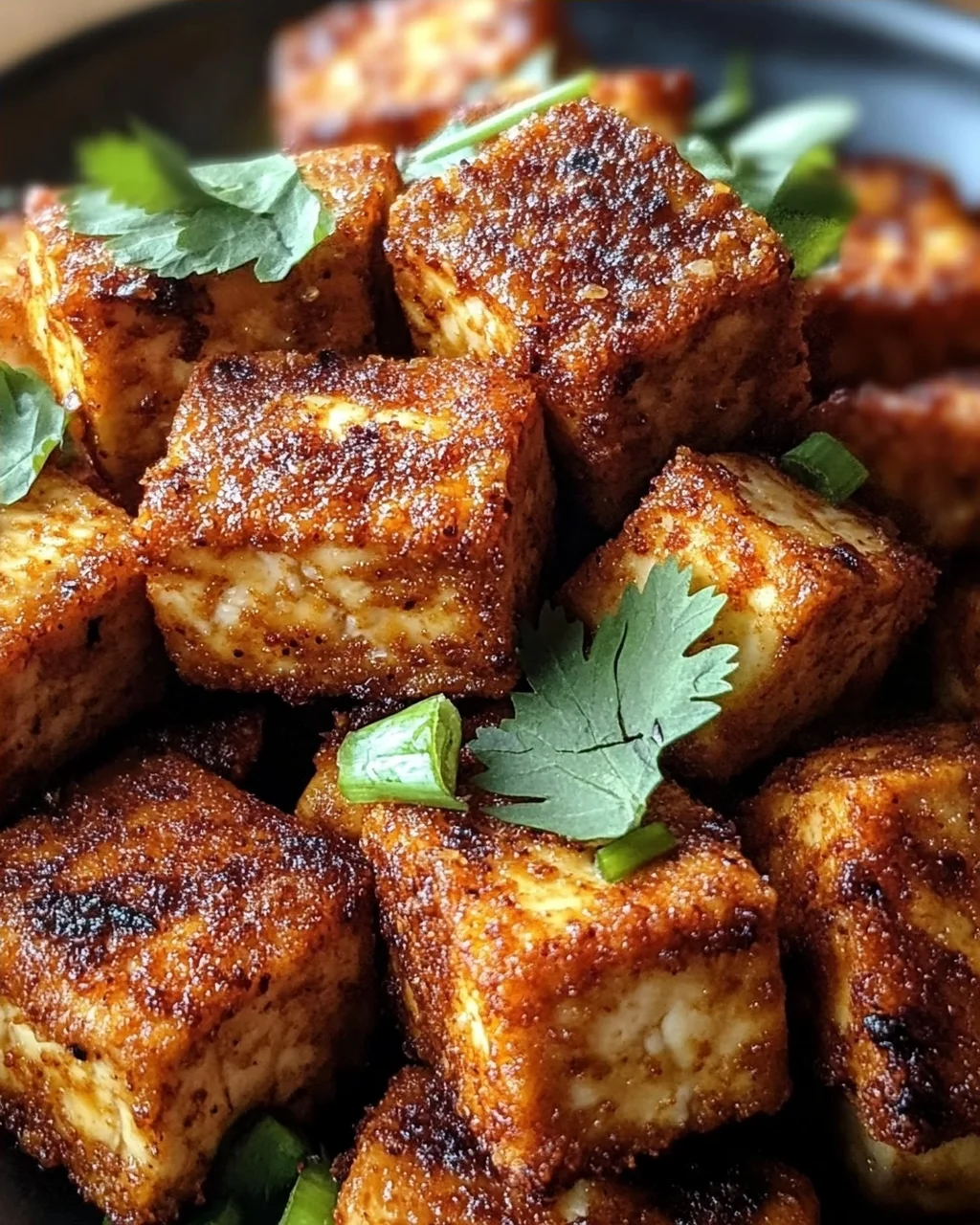 Wie man knusprigen gebackenen Tofu macht